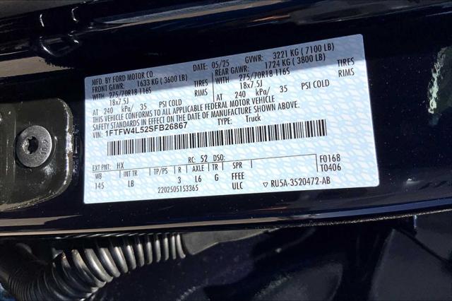 New 2025 Ford F-150 For Sale in Lubbock, TX