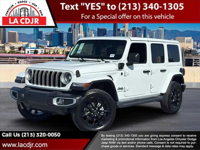 2025 Jeep Wrangler 4xe WRANGLER 4-DOOR SAHARA 4xe