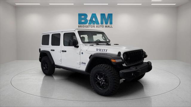 2025 Jeep Wrangler 4xe WRANGLER 4-DOOR WILLYS 4xe