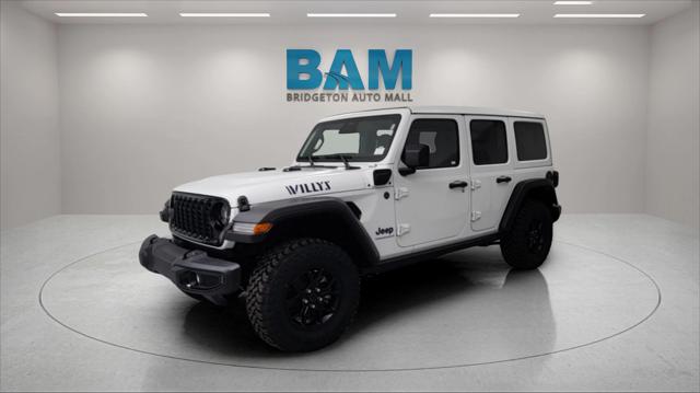 2025 Jeep Wrangler 4xe WRANGLER 4-DOOR WILLYS 4xe