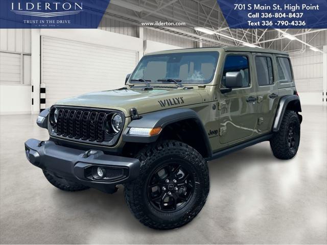 2025 Jeep Wrangler WRANGLER 4-DOOR WILLYS 2025 Jeep Wrangler WRANGLER 4-DOOR WILLYS