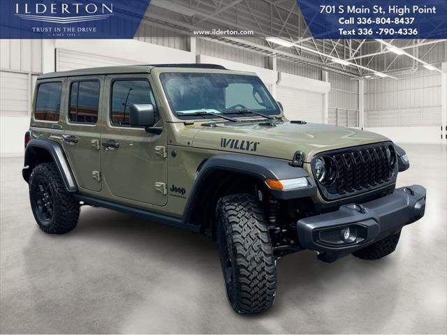 2025 Jeep Wrangler WRANGLER 4-DOOR WILLYS 2025 Jeep Wrangler WRANGLER 4-DOOR WILLYS