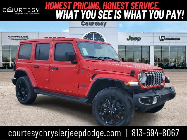 2025 Jeep Wrangler 4xe WRANGLER 4-DOOR SAHARA 4xe