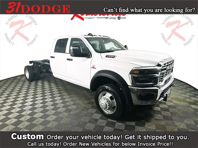 2025 RAM Ram 5500 Chassis Cab RAM 5500 TRADESMAN CHASSIS CREW CAB 4X4 84 CA