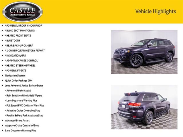 2019 Jeep Grand Cherokee Limited 4x4