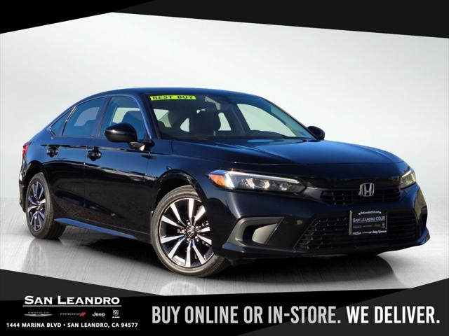 2023 Honda Civic EX w/o BSI Sedan