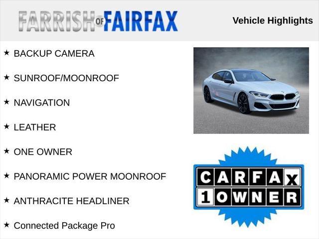 2023 BMW M850i Gtan Coupe xDrive 2023 BMW M850i Gtan Coupe xDrive