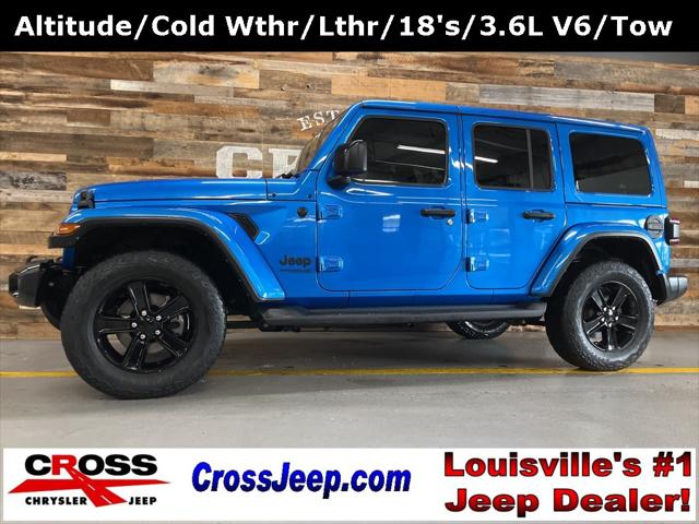 2021 Jeep Wrangler Unlimited Sahara Altitude 4x4
