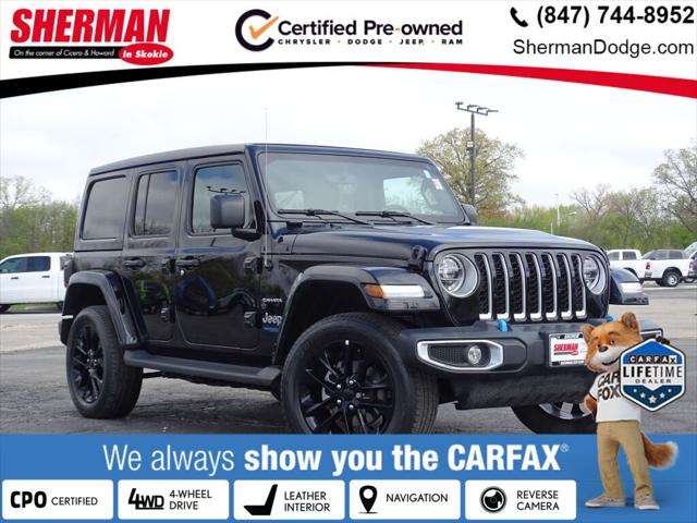 2022 Jeep Wrangler 4xe Unlimited Sahara 4x4