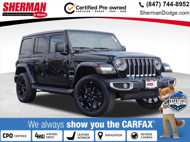 2022 Jeep Wrangler 4xe Unlimited Sahara 4x4