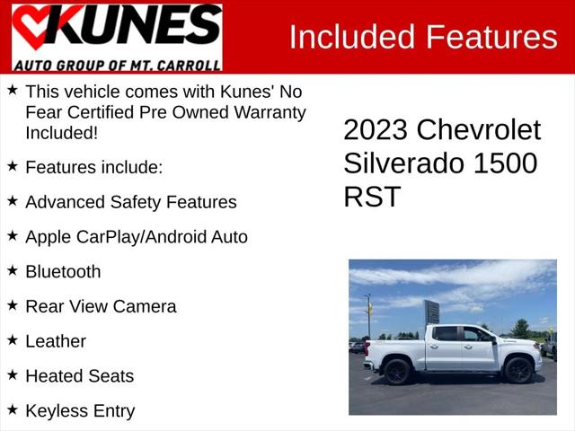 2023 Chevrolet Silverado 1500 4WD Crew Cab Short Bed RST