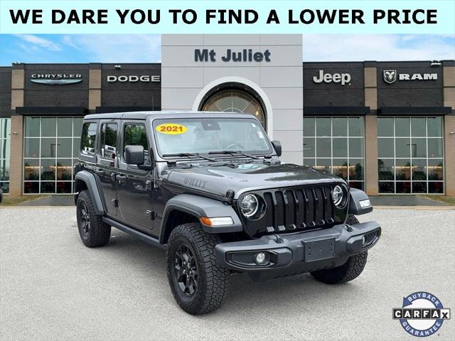2021 Jeep Wrangler Unlimited Willys 4x4