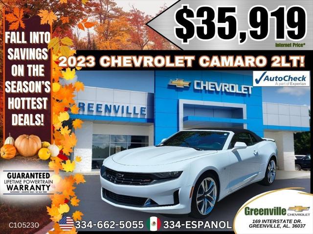 2023 Chevrolet Camaro RWD Convertible 2LT 2023 Chevrolet Camaro RWD Convertible 2LT