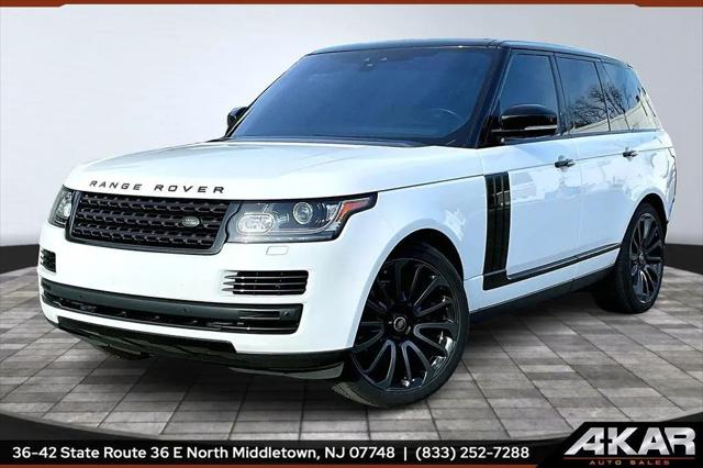 2017 Land Rover Range Rover 3.0L V6 Turbocharged Diesel HSE Td6 for sale in North Middletown, NJ