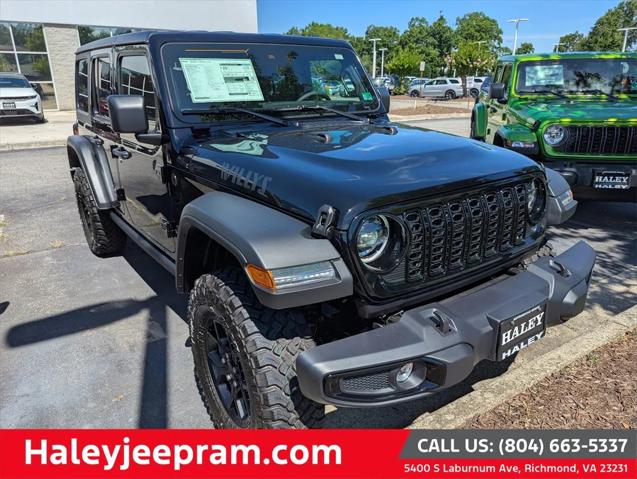 2025 Jeep Wrangler WRANGLER 4-DOOR WILLYS 2025 Jeep Wrangler WRANGLER 4-DOOR WILLYS