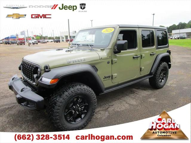 2025 Jeep Wrangler WRANGLER 4-DOOR WILLYS