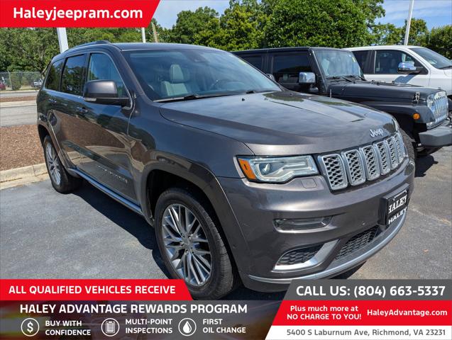 2018 Jeep Grand Cherokee Summit 4x4