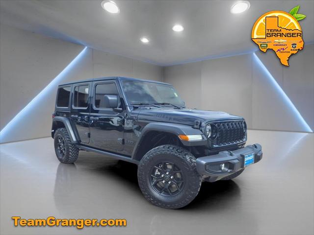 2024 Jeep Wrangler 4-Door Willys 4x4