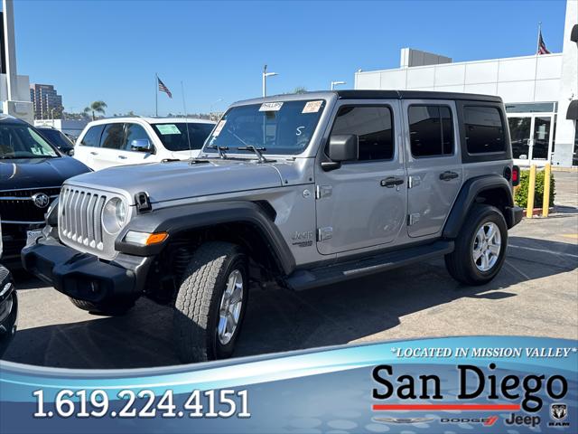 2020 Jeep Wrangler Unlimited Sport S 4X4