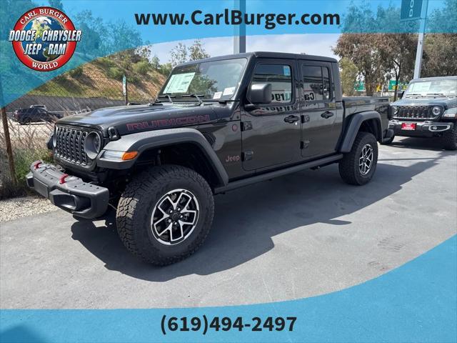 2025 Jeep Gladiator GLADIATOR RUBICON 4X4 2025 Jeep Gladiator GLADIATOR RUBICON 4X4