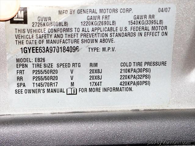 2007 Cadillac SRX V8