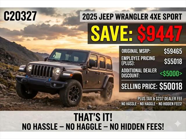 2025 Jeep Wrangler 4xe Sport S 4xe