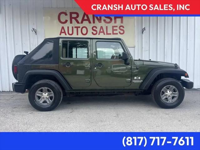 2009 Jeep Wrangler Unlimited X for sale in Arlington, TX
