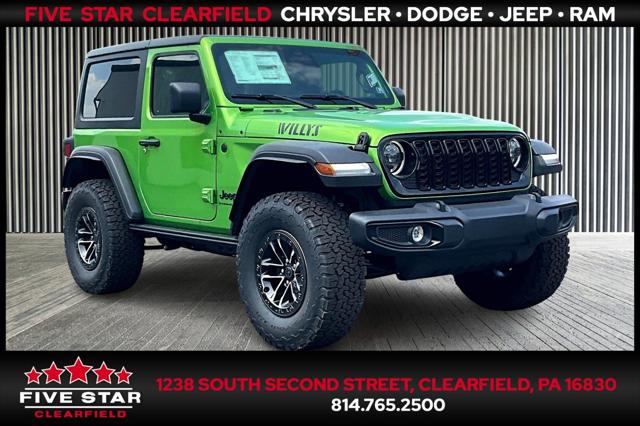 2025 Jeep Wrangler WRANGLER 2-DOOR WILLYS 2025 Jeep Wrangler WRANGLER 2-DOOR WILLYS