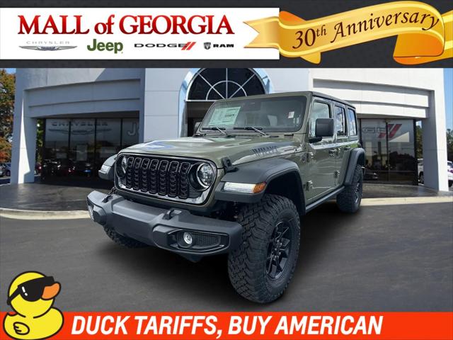 2025 Jeep Wrangler WRANGLER 4-DOOR WILLYS