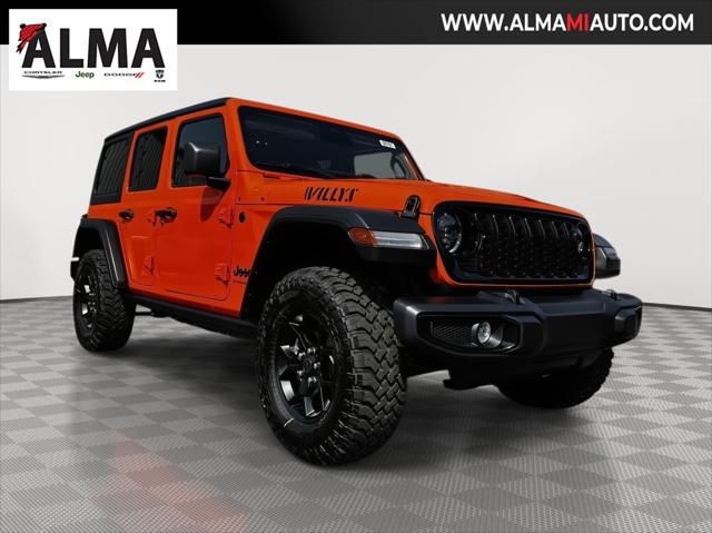2025 Jeep Wrangler WRANGLER 4-DOOR WILLYS 2025 Jeep Wrangler WRANGLER 4-DOOR WILLYS