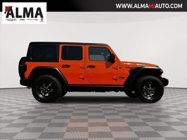 2025 Jeep Wrangler WRANGLER 4-DOOR WILLYS 2025 Jeep Wrangler WRANGLER 4-DOOR WILLYS