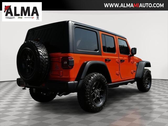 2025 Jeep Wrangler WRANGLER 4-DOOR WILLYS 2025 Jeep Wrangler WRANGLER 4-DOOR WILLYS
