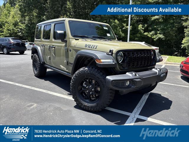 2025 Jeep Wrangler WRANGLER 4-DOOR WILLYS