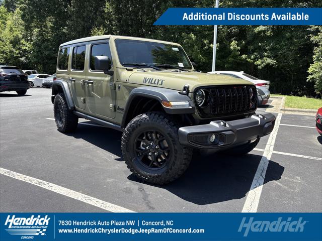 2025 Jeep Wrangler WRANGLER 4-DOOR WILLYS