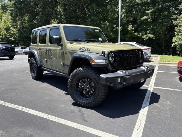 2025 Jeep Wrangler WRANGLER 4-DOOR WILLYS