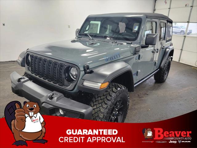 2025 Jeep Wrangler 4xe WRANGLER 4-DOOR WILLYS 4xe