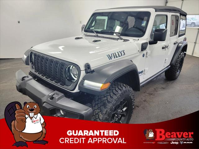 2025 Jeep Wrangler 4xe WRANGLER 4-DOOR WILLYS 4xe