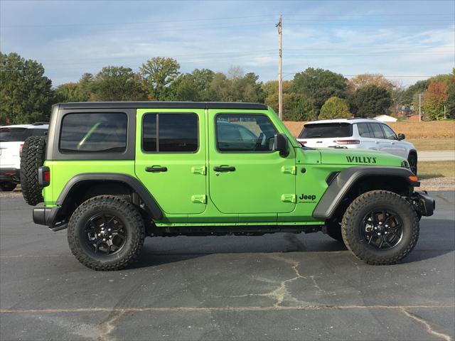 2025 Jeep Wrangler WRANGLER 4-DOOR WILLYS 2025 Jeep Wrangler WRANGLER 4-DOOR WILLYS