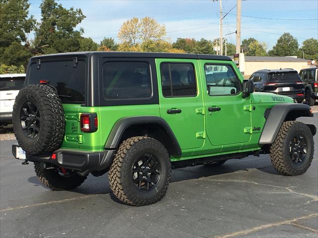 2025 Jeep Wrangler WRANGLER 4-DOOR WILLYS 2025 Jeep Wrangler WRANGLER 4-DOOR WILLYS