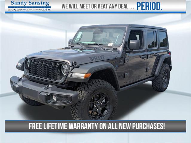 2025 Jeep Wrangler WRANGLER 4-DOOR WILLYS 2025 Jeep Wrangler WRANGLER 4-DOOR WILLYS