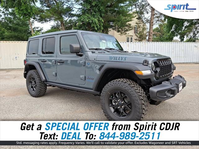 2025 Jeep Wrangler 4xe WRANGLER 4-DOOR WILLYS 4xe