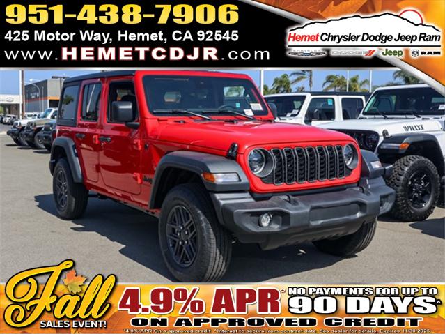 2025 Jeep Wrangler WRANGLER 4-DOOR SPORT S