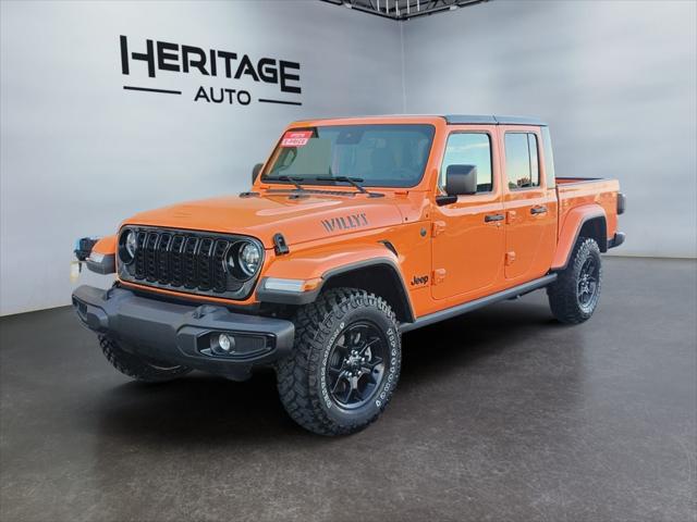 2025 Jeep Gladiator GLADIATOR WILLYS 4X4 2025 Jeep Gladiator GLADIATOR WILLYS 4X4
