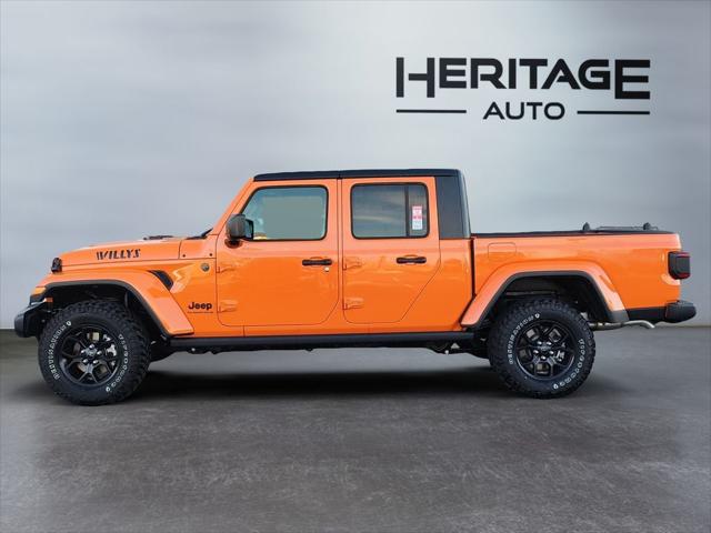 2025 Jeep Gladiator GLADIATOR WILLYS 4X4 2025 Jeep Gladiator GLADIATOR WILLYS 4X4