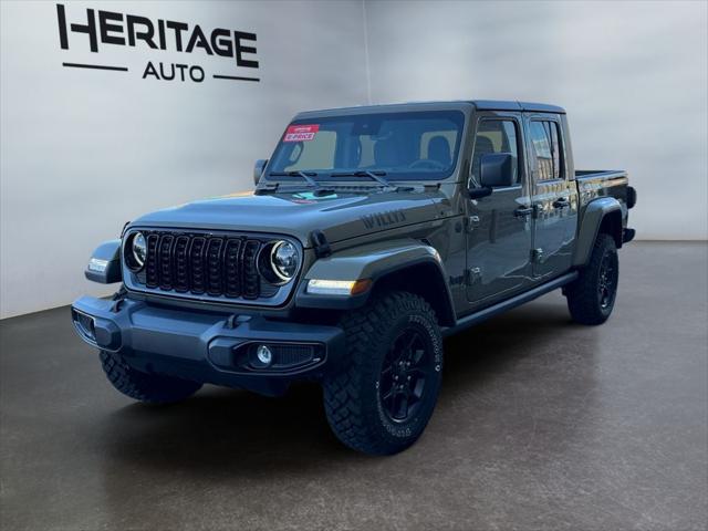 2025 Jeep Gladiator GLADIATOR WILLYS 4X4 2025 Jeep Gladiator GLADIATOR WILLYS 4X4