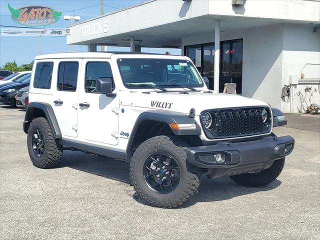 2025 Jeep Wrangler 4xe WRANGLER 4-DOOR WILLYS 4xe