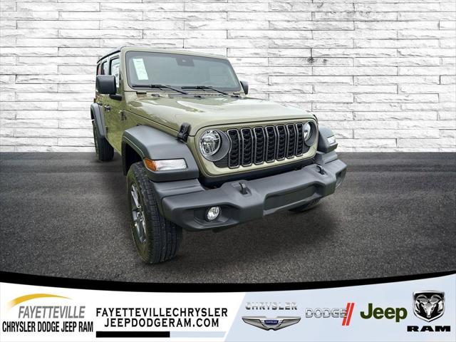 2025 Jeep Wrangler WRANGLER 4-DOOR SPORT S