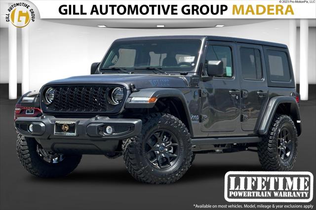 2025 Jeep Wrangler 4xe WRANGLER 4-DOOR WILLYS 4xe