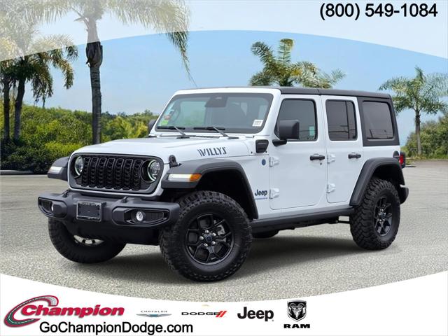 2025 Jeep Wrangler 4xe WRANGLER 4-DOOR WILLYS 4xe