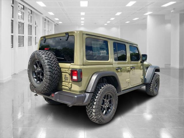 2025 Jeep Wrangler 4xe WRANGLER 4-DOOR WILLYS 4xe